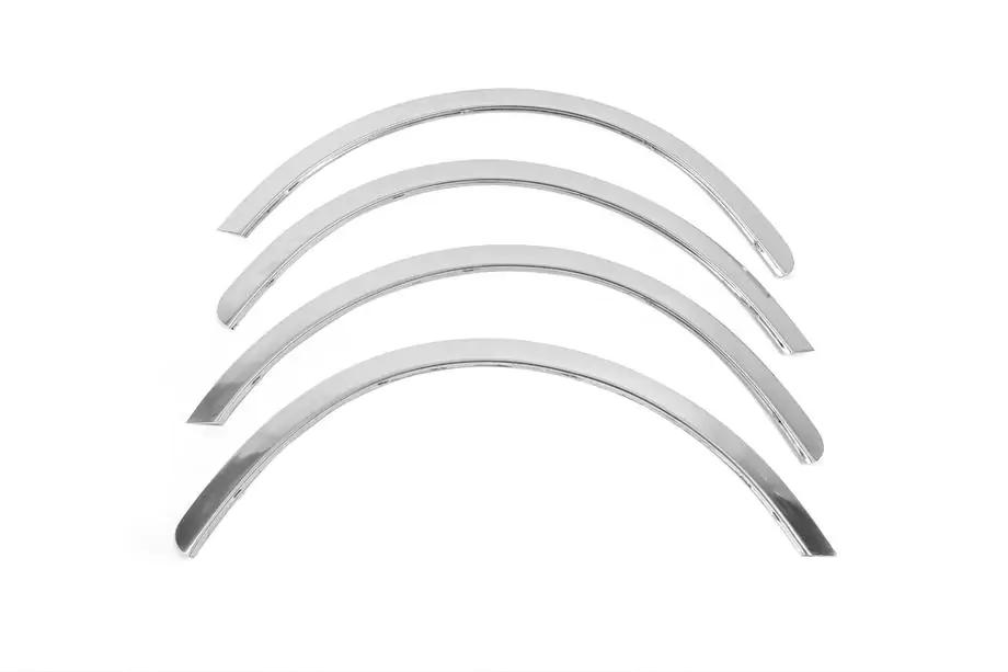 Skoda Fabia 2000-2007 Radlaufverkleidungen (4 Stk, Edelstahl) Image