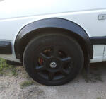Volkswagen Golf 2 1983-1992 Radlaufverbreiterungen (4 Stk, schwarz) Foto 1