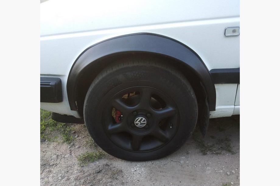 Volkswagen Golf 2 1983-1992 Radlaufverbreiterungen (4 Stk, schwarz) Image