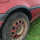 Volkswagen Golf 3 1991-2001 Radlaufverbreiterungen (4 Stk, schwarz) ABS Kunststoff Foto 2