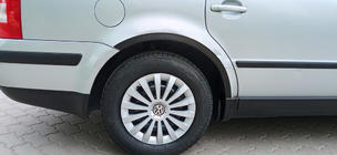 Volkswagen Passat B5 1997-2005 Radlaufverbreiterungen (4 Stk, schwarz) Limousine, 1996-2000, Metall Foto 11