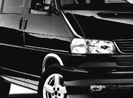Volkswagen T4 Caravelle/Multivan 1990–2003 Radlaufverkleidungen (4 Stk, Edelstahl) Foto 3