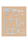 Kia Cerato 1 2004-2009 Armaturenbrett Abdeckung 2004-2006 (Sedan) Aluminium Foto 3