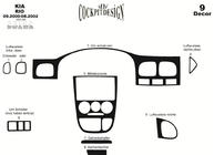 Kia Rio 2000-2005 Armaturenbrett Abdeckungen (2000-2002) Foto 3