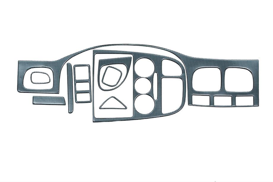 Kia Rio 2000-2005 Armaturenbrett Abdeckungen (2000-2002) Image