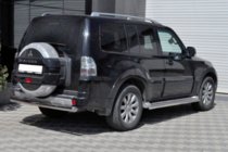 Mitsubishi Pajero Wagon III 1999-2006 Heckbügel AK002 (Edelstahl) Foto 2