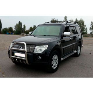 Frontbügel QT007 (Edelstahl) Mitsubishi Pajero Wagon III 1999-2006 Foto 2
