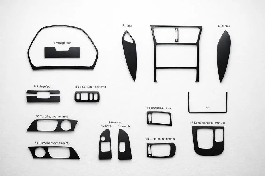 Mitsubishi Space Runner 1997-2002 Armaturenbrett Abdeckungen Image