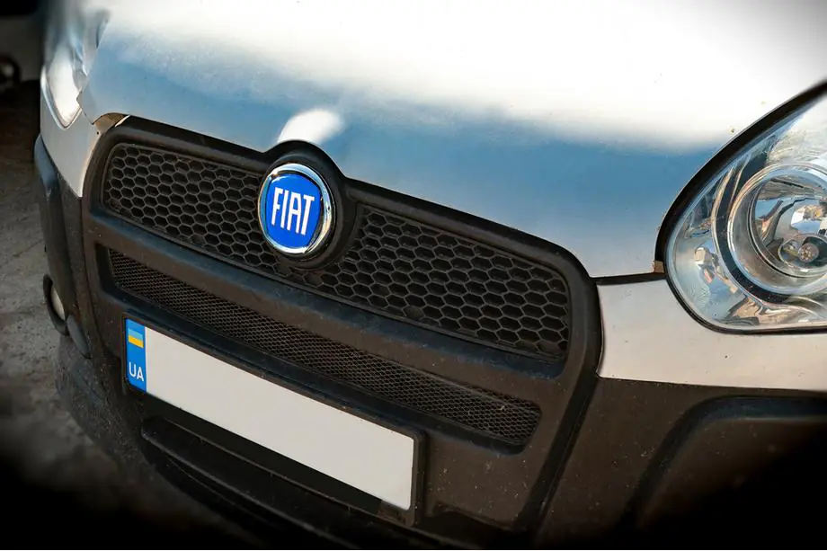 Fiat Emblem (blau, selbstklebend) Image