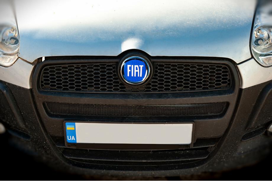 Fiat Emblem (blau, selbstklebend) Foto 2