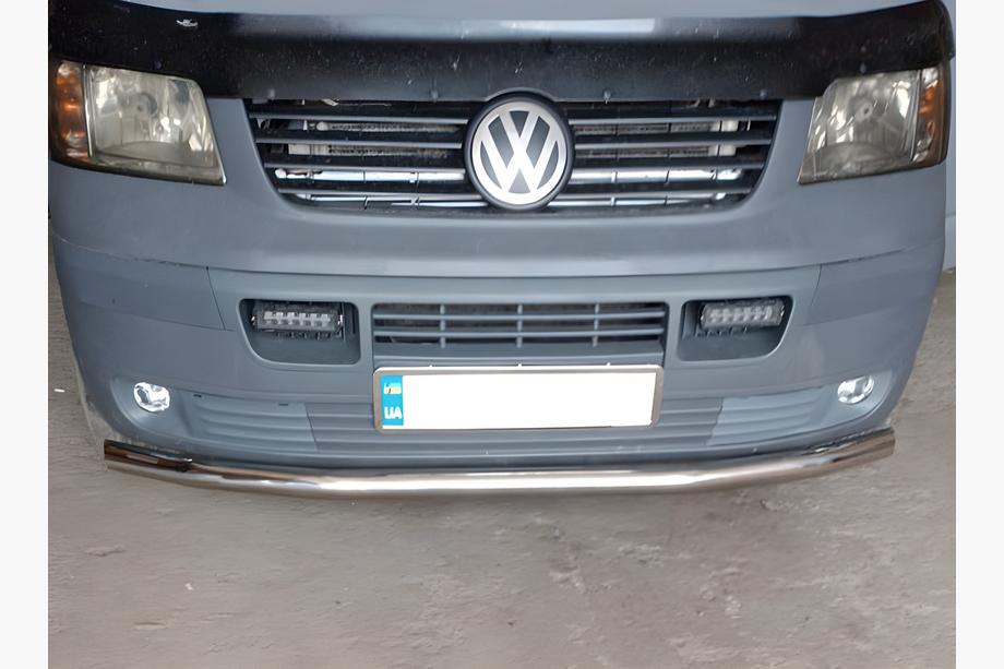 Volkswagen T5 Transporter 2003-2010 Vorderer Einzelrohrschutz (Edelstahl) Image