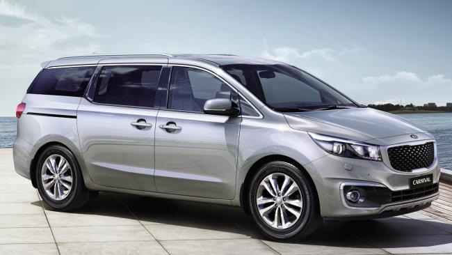Übersicht der Minivan KIA Carnival