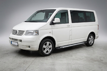 Volkswagen T5 Transporter 2003-2010 Trittbretter Allmond Grey (2 Stk., Alu) Kurzer Radstand Foto 1