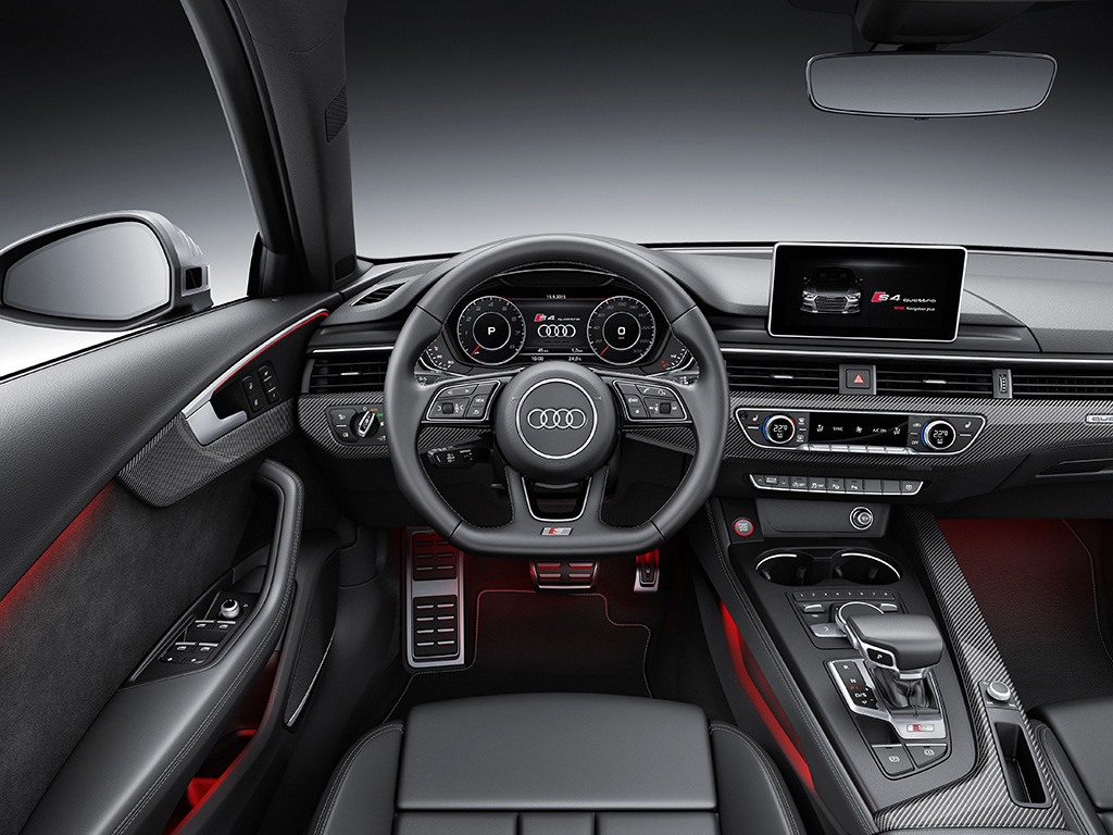 Übersicht der «geladenen» - Limousine Audi S4