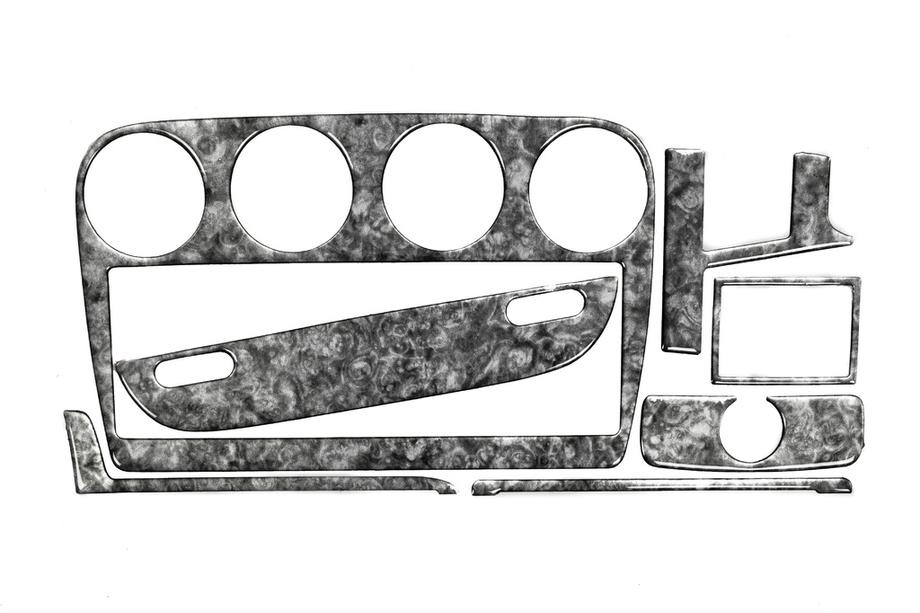 Opel Omega B 1994-2003 Armaturenbrett Abdeckungen (1993-1999) Aluminium Image