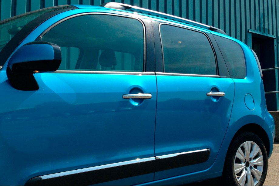 Citroen C-3 Picasso 2010-2017 Chrom Türgriffblenden (4 Stk., Edelstahl) Carmos - Türkischer Edelstahl Image