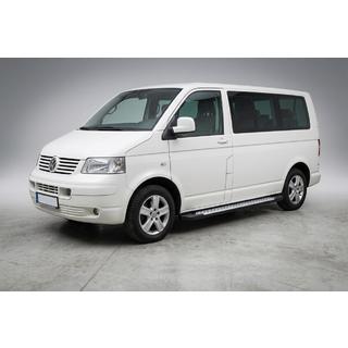 Trittbretter X5-Typ (2 Stk., Aluminium) Volkswagen T5 Multivan 2003–2010 Foto 1
