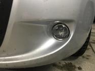 Citroen Nemo 2007-2017 Abdeckungen für Nebelscheinwerfer Unteres Modell (2 Stk, Edelstahl) Foto 2