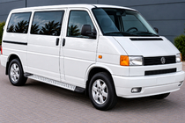 Volkswagen T4 Transporter 1990-2003 Trittbretter Allmond Grey (2 Stk., Alu) Langer Radstand Foto 1