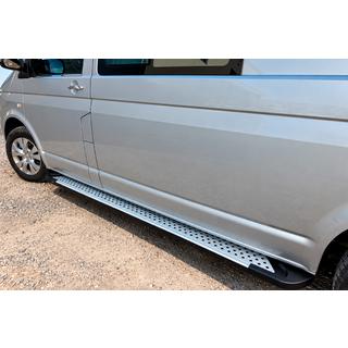 Trittbretter X5-Typ (2 Stk., Aluminium) Volkswagen T5 2010-2015 Foto 1