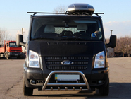 Ford Transit 2000–2014 Frontbügel WT003 (2006-2014, Edelstahl) Foto 3