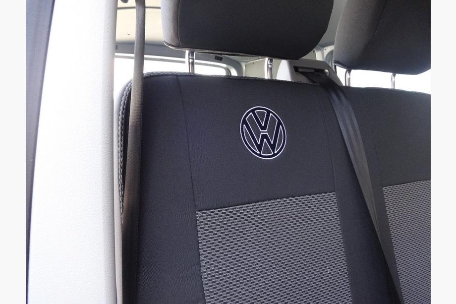 Volkswagen T5 Caravelle 2004-2010 Autositzbezüge (Stoff, Classik) Vollsitzbezug vorne (2+1) Foto 2