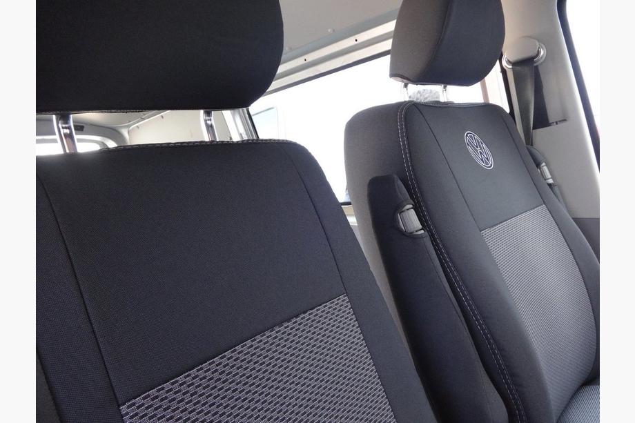 Volkswagen T5 Caravelle 2004-2010 Autositzbezüge (Stoff, Classik) Vollsitzbezug vorne (2+1) Foto 4