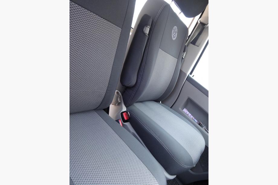 Volkswagen T5 Caravelle 2004-2010 Autositzbezüge (Stoff, Classik) Vollsitzbezug vorne (2+1) Foto 6