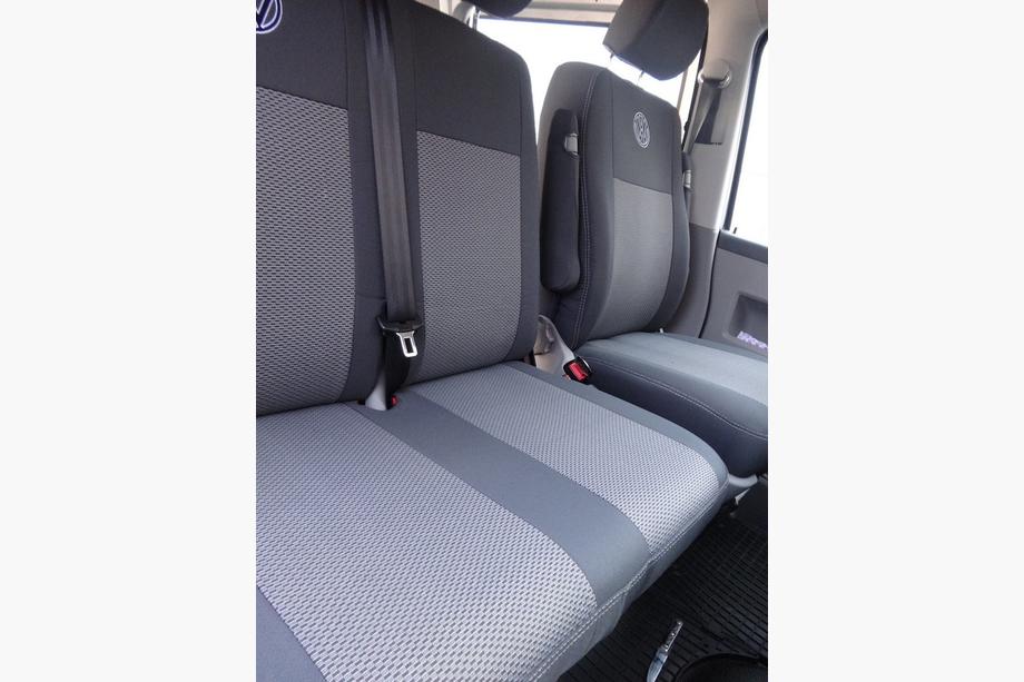 Volkswagen T5 Caravelle 2004-2010 Autositzbezüge (Stoff, Classik) Vollsitzbezug vorne (2+1) Foto 8
