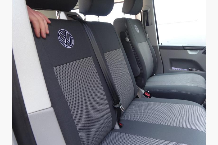 Volkswagen T5 Caravelle 2004-2010 Autositzbezüge (Stoff, Classik) Vollsitzbezug vorne (2+1) Foto 9