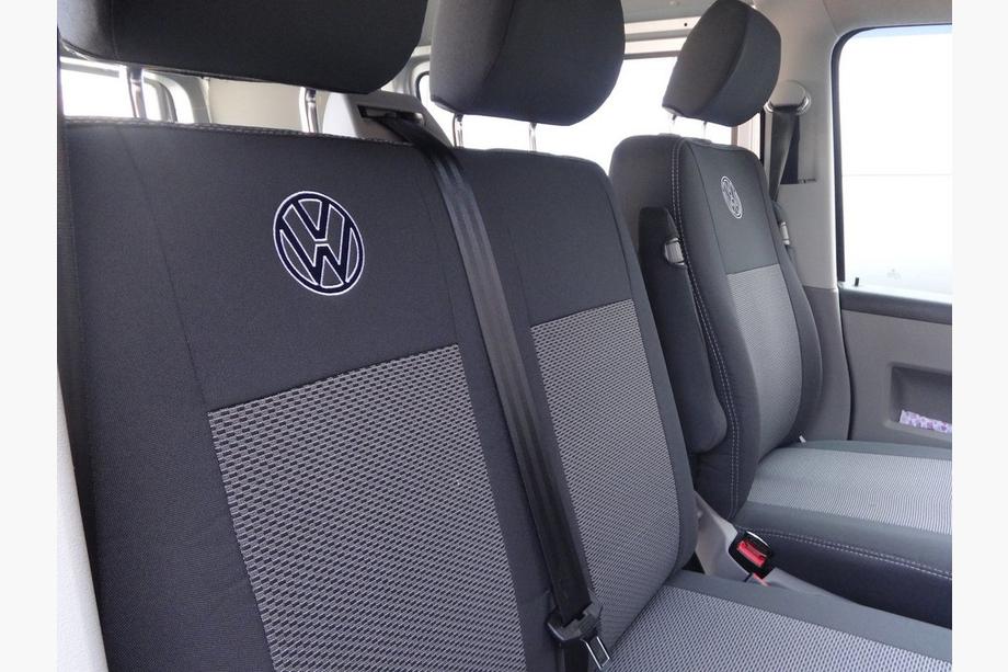 Volkswagen T5 Caravelle 2004-2010 Autositzbezüge (Stoff, Classik) Vollsitzbezug vorne (2+1) Foto 10
