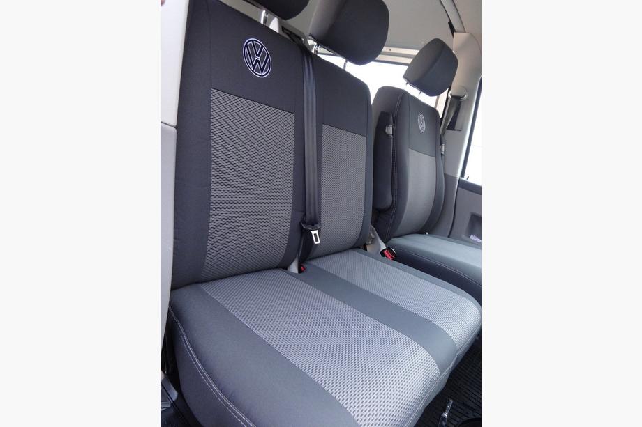 Volkswagen T5 Caravelle 2004-2010 Autositzbezüge (Stoff, Classik) Vollsitzbezug vorne (2+1) Foto 12