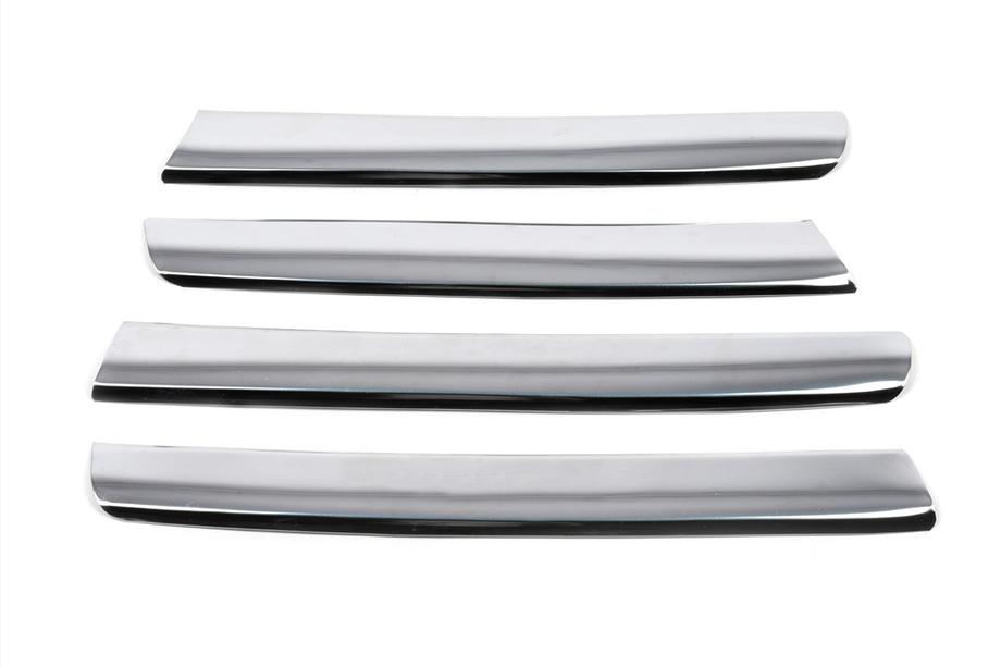 Volkswagen Touareg 2002–2010 Grillabdeckungen (4 Stk, Edelstahl) 2008-2010 Foto 2