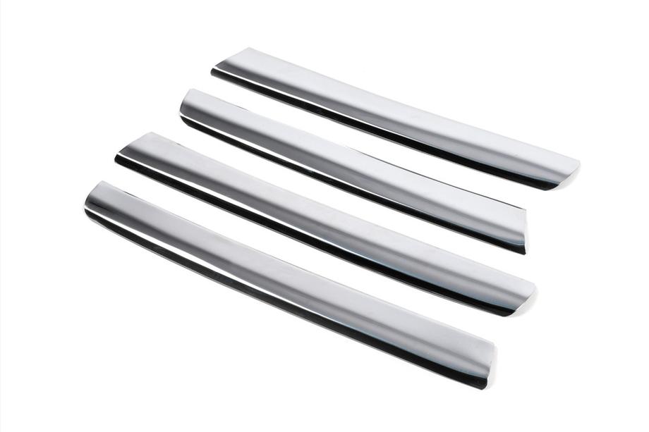 Volkswagen Touareg 2002–2010 Grillabdeckungen (4 Stk, Edelstahl) 2008-2010 Foto 3