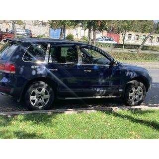 Chrom Türsäulen Abdeckung (6 Stk, Edelstahl) Volkswagen Touareg 2002–2010 Foto 4