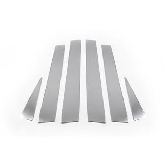 Chrom Türsäulen Abdeckung (6 Stk, Edelstahl) Volkswagen Touareg 2002–2010 Foto 3