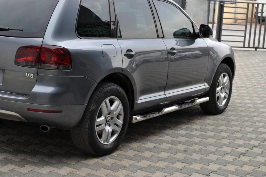 Volkswagen Touareg 2002–2010 Seitliche Rohre (2 Stk., Edelstahl) Image