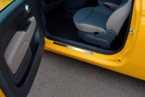 Fiat 500/500L 2013-2022 Einstiegsleisten 500 (OmsaLine, 2 Stk., Edelstahl) Foto 2