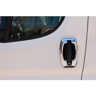 Chrom Türgriffblenden (Edelstahl) Fiat Ducato 2006-2025 Foto 2