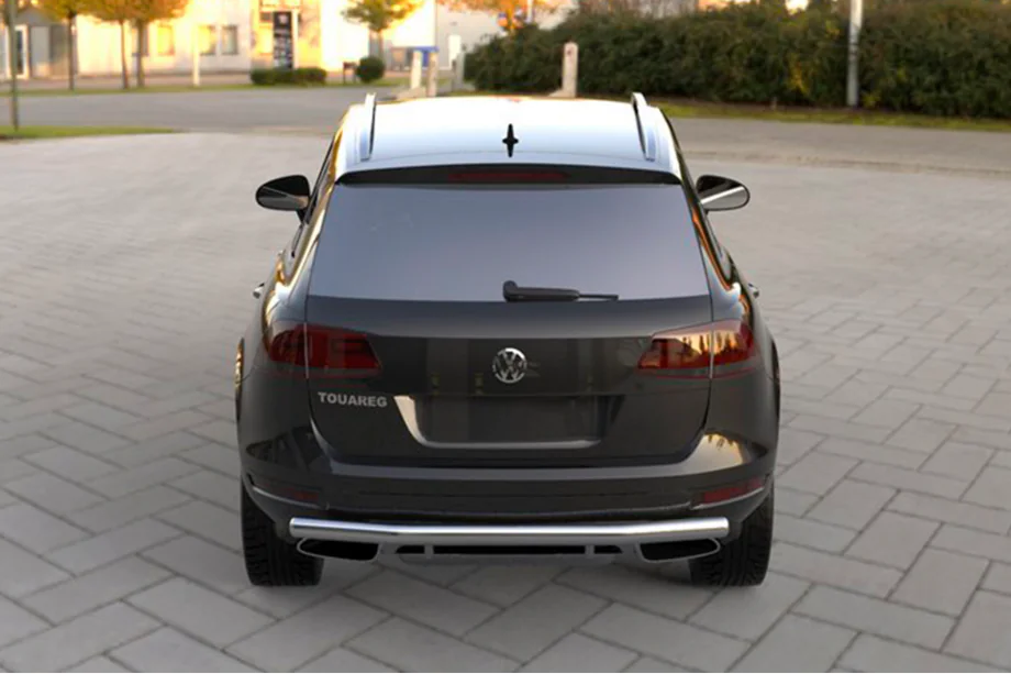 Volkswagen Touareg 2010-2018 Heckbügel Edelstahl Image