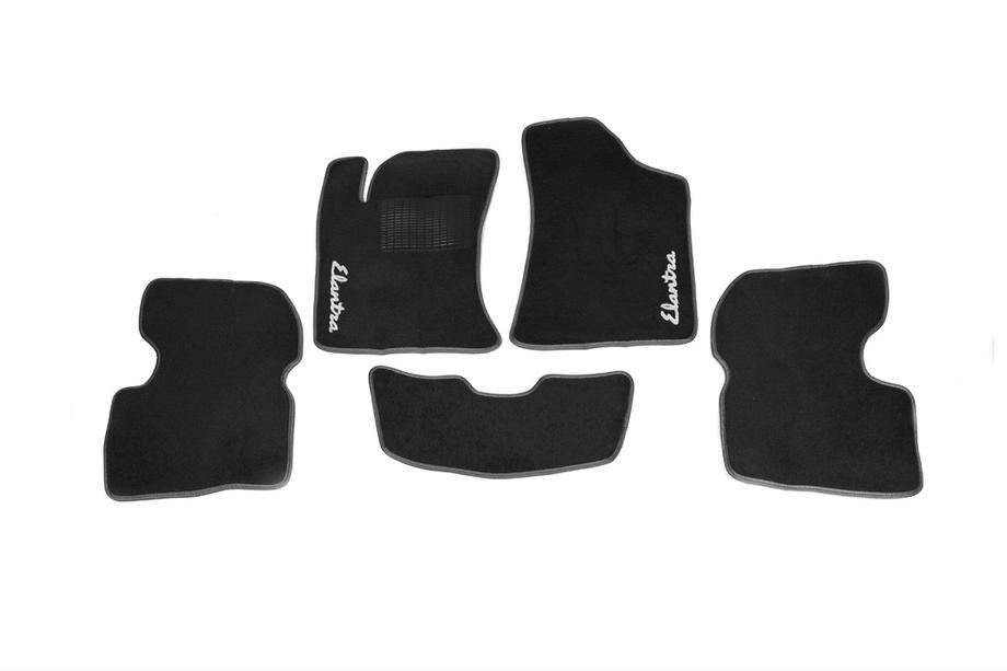 Hyundai Elantra (HD) 2006-2011 Textil Fußmatten (Velgum) Image