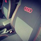Audi A4 B5 1994–2001 Autositzbezüge (Kunstleder↗Stoff, Premium) Foto 3