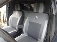 Citroen Jumpy 2007–2017 Autositzbezüge (Kunstleder↗Stoff, Premium) Foto 3