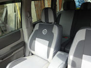 Nissan X-trail T30 2002-2007 Autositzbezüge (Kunstleder↗Stoff, Premium) Foto 3