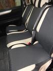 Toyota Avensis 2009-2018 Autositzbezüge (Kunstleder↗Stoff, Premium) Foto 3