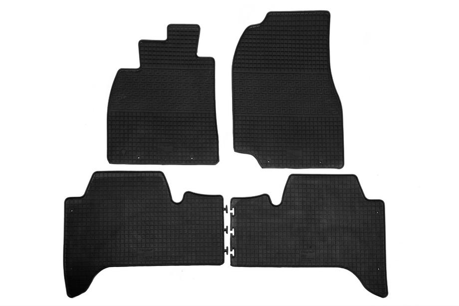 Toyota Land Cruiser 100 1998-2007 Gummimatten (4 Stk, Polytep) Foto 1