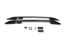 Mitsubishi ASX 2010-2023 Dachreling Skyport Schwarz (2 Stk) Foto 8