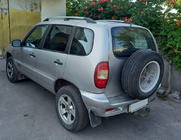 Chevrolet Niva 1998-2020 Dachreling Chrom Foto 3