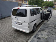 Nissan NV200 2009- Dachreling Chrom 143 cm, Gusseiserne Fuesse Foto 2