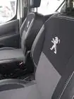 Peugeot Partner Tepee 2008-2018 Autositzbezüge (Kunstleder+Stoff, Premium) Foto 4